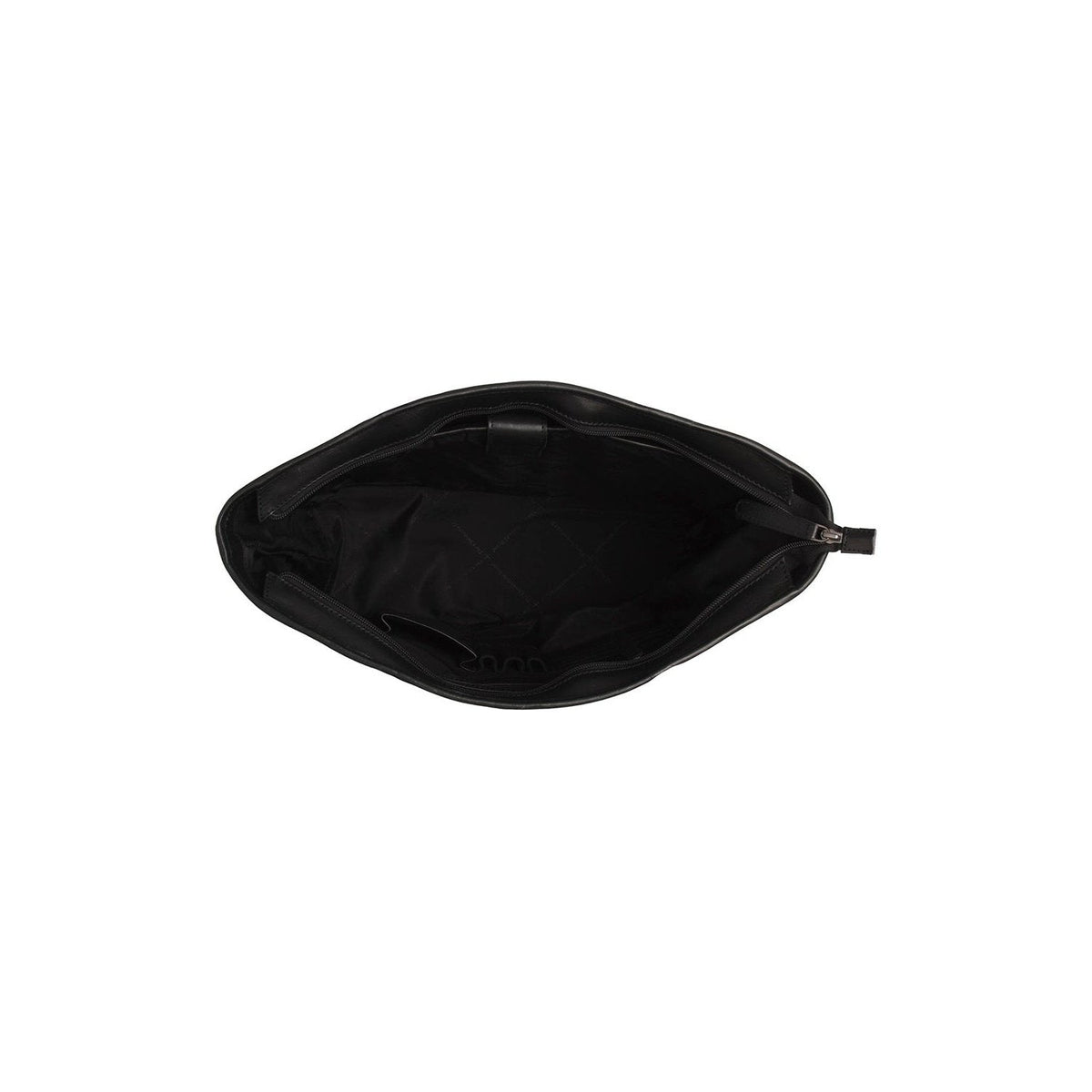 Interior View Showing Dedicated Padded Laptop Sleeve &amp; Multi-Compartment Organization