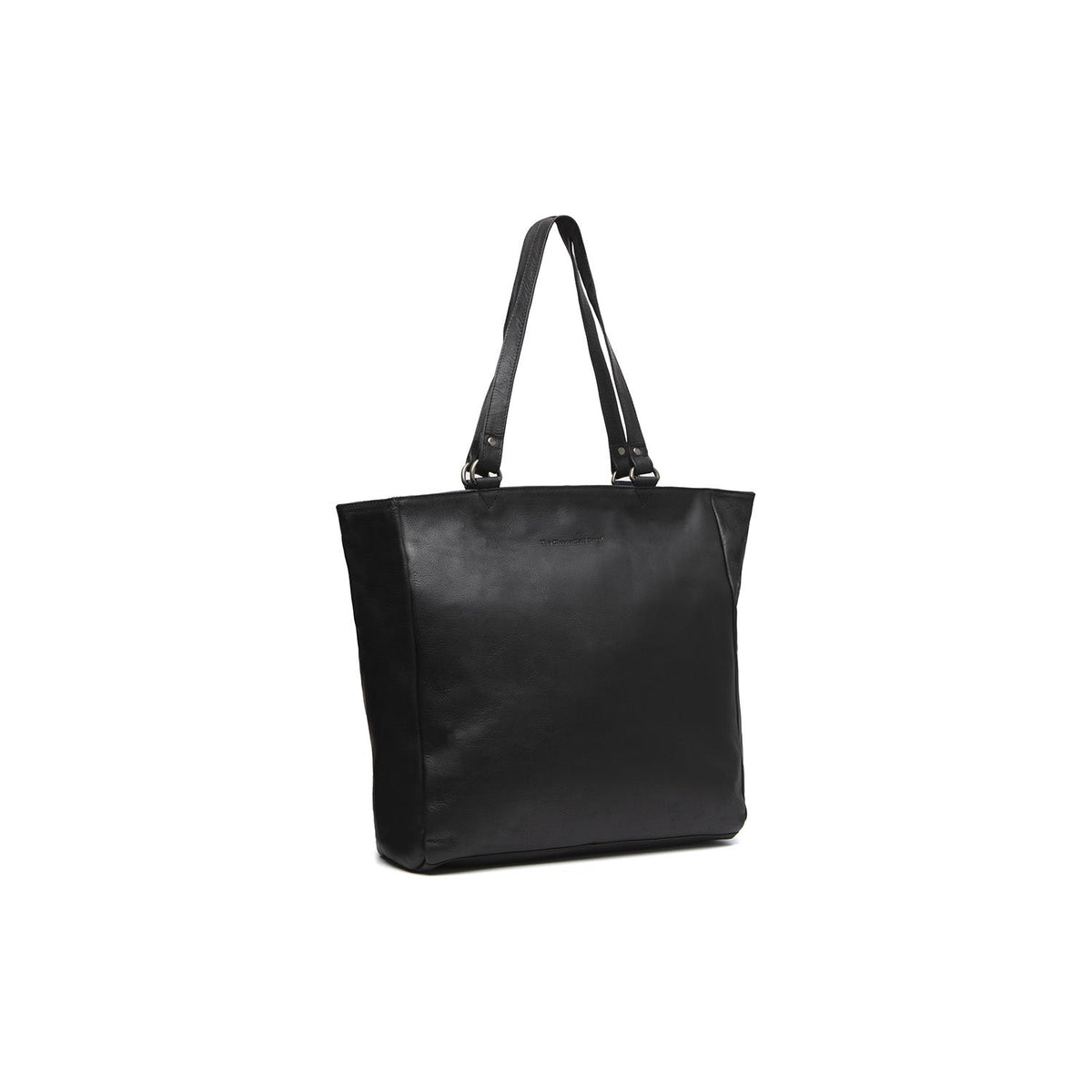 Berlin Full-Grain Leather Tote Bag in Classic 100% Full-Grain Leather - Full Exterior Front Profile View | Buy Online