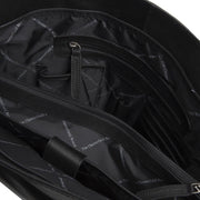 Classic 100% Full-Grain leather Bag - Rear Perspective Showing Reinforced Leather Straps &amp; Stitching