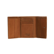 Harthoft Full-Grain Leather Wallet - Structured Side Profile Showing Gusset Depth &amp; Expansion Capacity