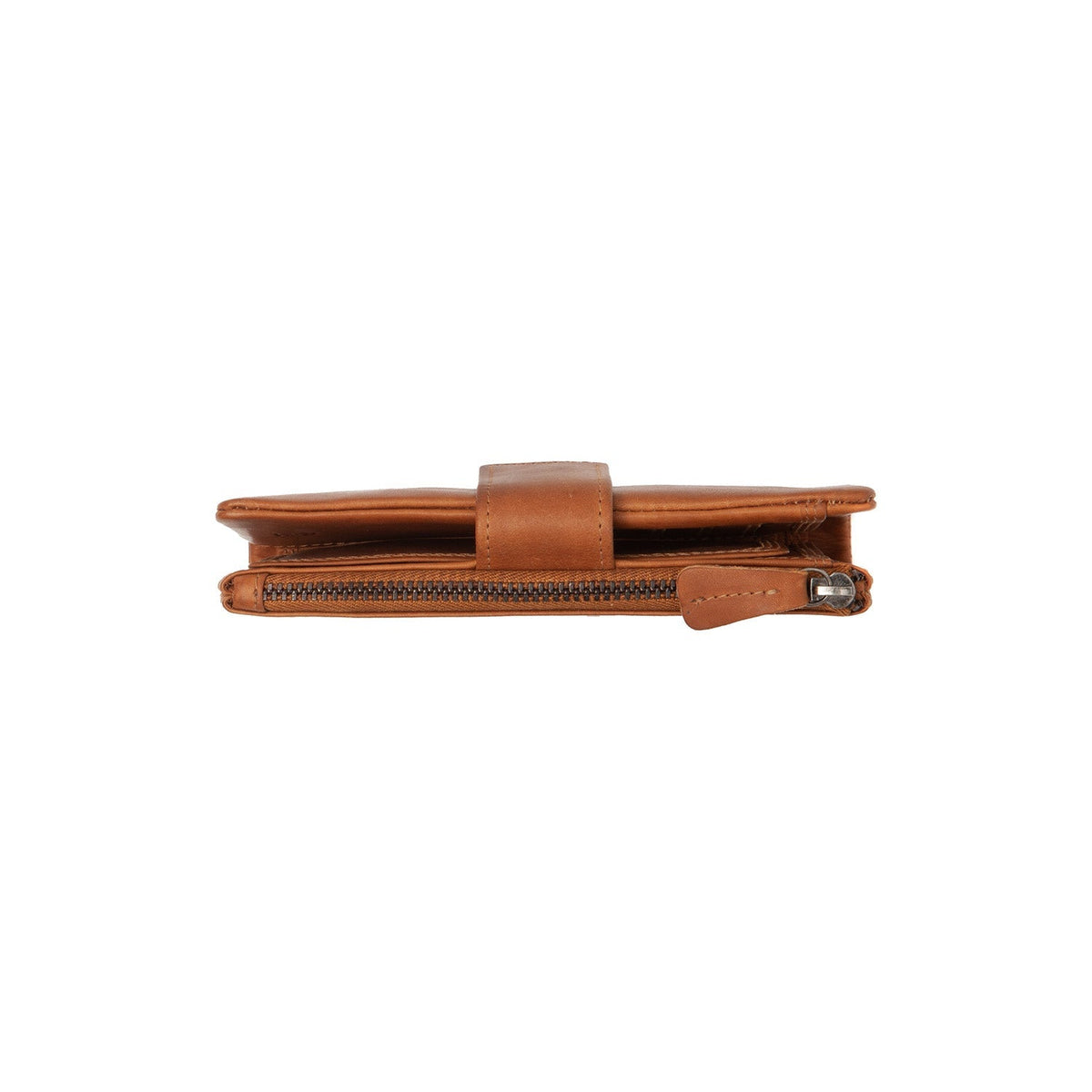 Cognac Leather Wallet Landau, detail view 5