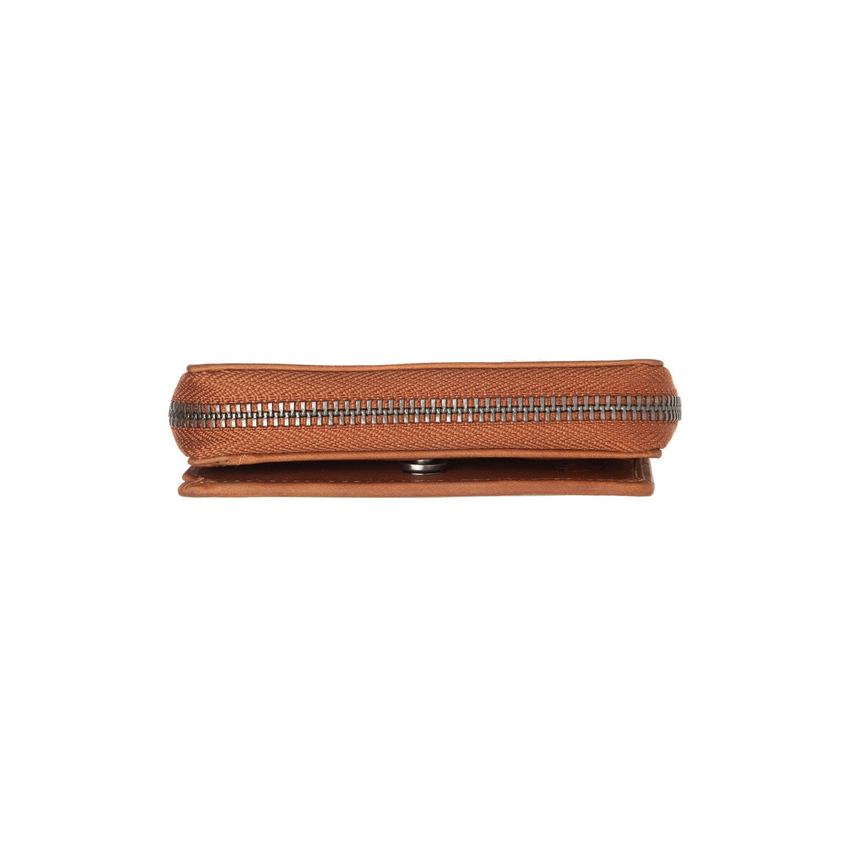 Cognac Leather Wallet Osum, detail view 1