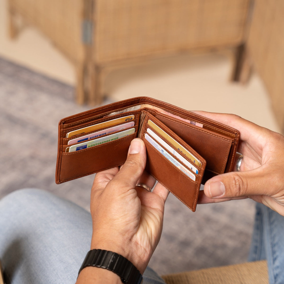 Ralph Full-Grain Leather Wallet – alternate product view 3