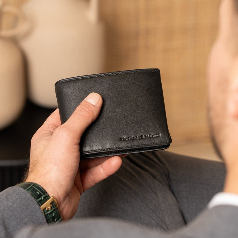 Stephens Full-Grain Leather Wallet