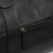 
Portsmouth II Full-Grain Leather Weekender Bag - Structured Side Profile Showing Gusset Depth & Expansion Capacity