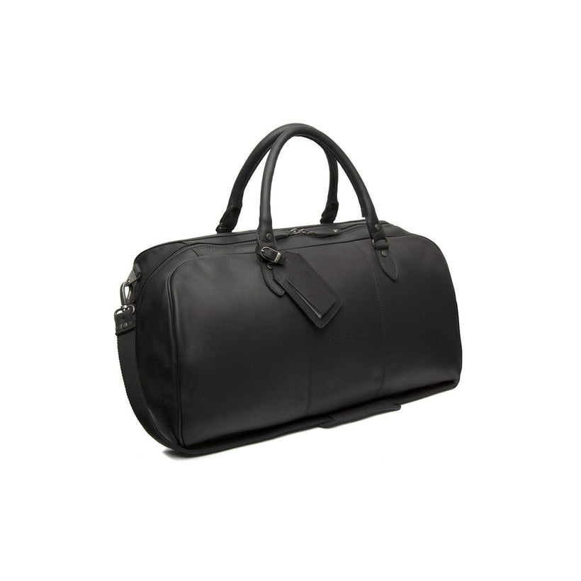 William Full-Grain Leather Weekender Bag