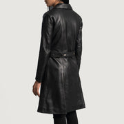 Authentic Sheepskin Leather with Semi-aniline Finish Grain Texture &amp; Heavy-Duty Seam Stitching Detail