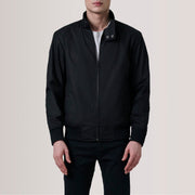 Authentic Waxed Cotton Canvas Grain Texture &amp; Heavy-Duty Seam Stitching Detail