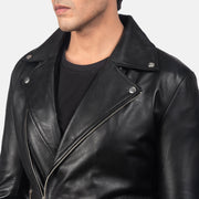 Authentic Sheepskin Leather with Semi-aniline Finish Grain Texture &amp; Heavy-Duty Seam Stitching Detail