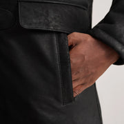Interior View Showing Fully faux fur lined &amp; Dual Inside Utility Storage Pockets