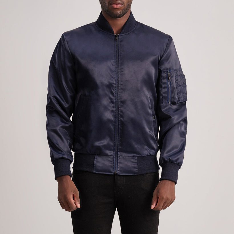 Quinton MA-1 Blue Bomber Jacket