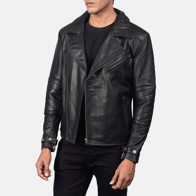 Raiden Leather Biker Jacket