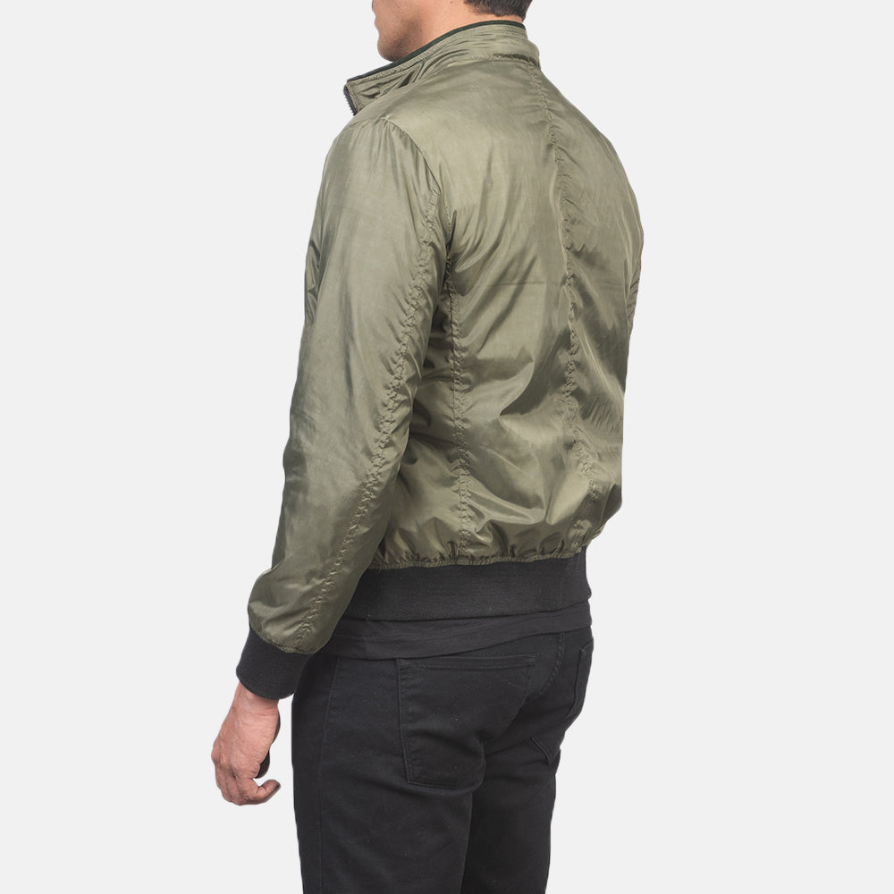 
Authentic Nylon Grain Texture & Heavy-Duty Seam Stitching Detail