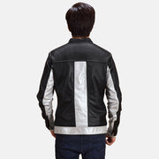 Authentic Sheepskin Leather with Semi-aniline Finish Grain Texture &amp; Heavy-Duty Seam Stitching Detail