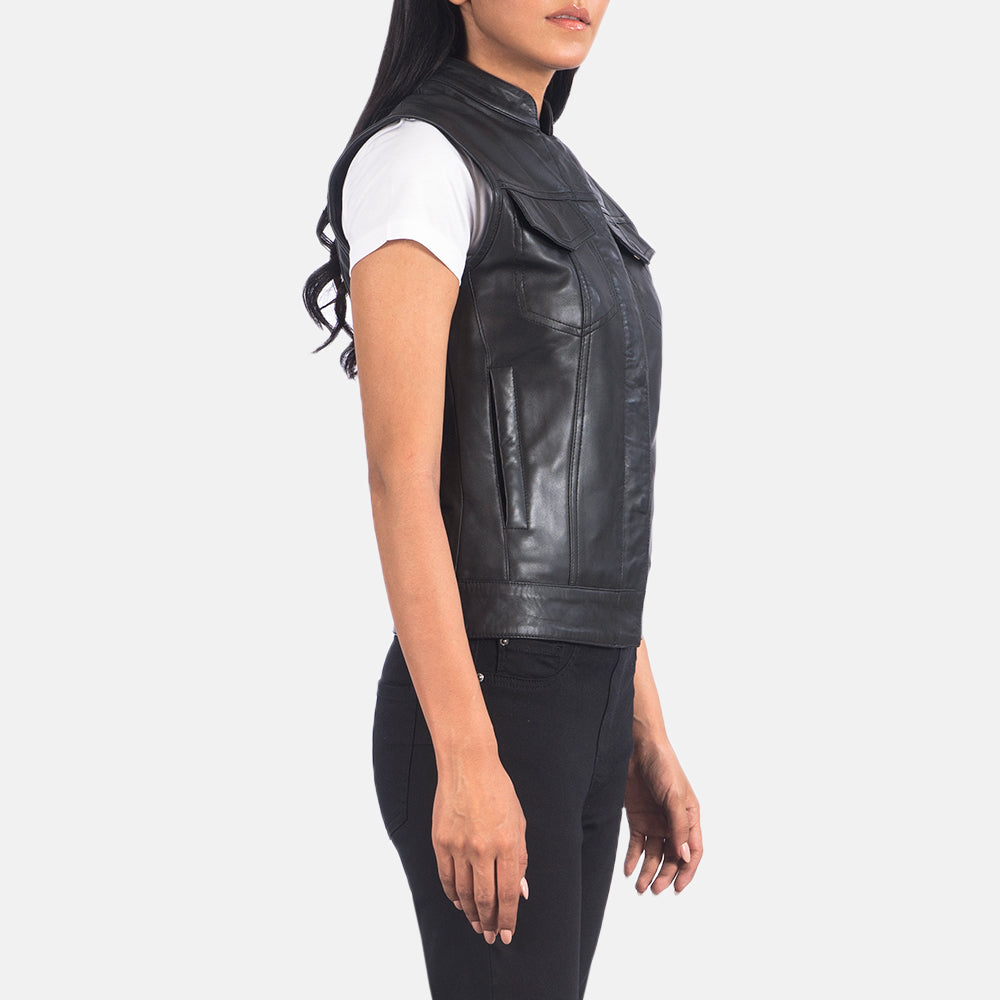 Interior View Showing Quilted Polyester Lining &amp; Dual Inside Utility Storage Pockets