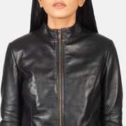 Rumella Leather Biker Jacket – alternate product view 6