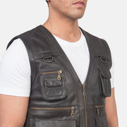 Interior View Showing Quilted viscose lining &amp; Dual Inside Utility Storage Pockets