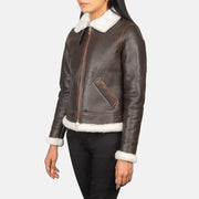Sherilyn B-3 Black Bomber Jacket – alternate product view 2