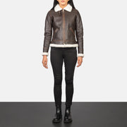 Sherilyn B-3 Black Bomber Jacket – alternate product view 3