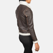 Sherilyn B-3 Black Bomber Jacket – alternate product view 5