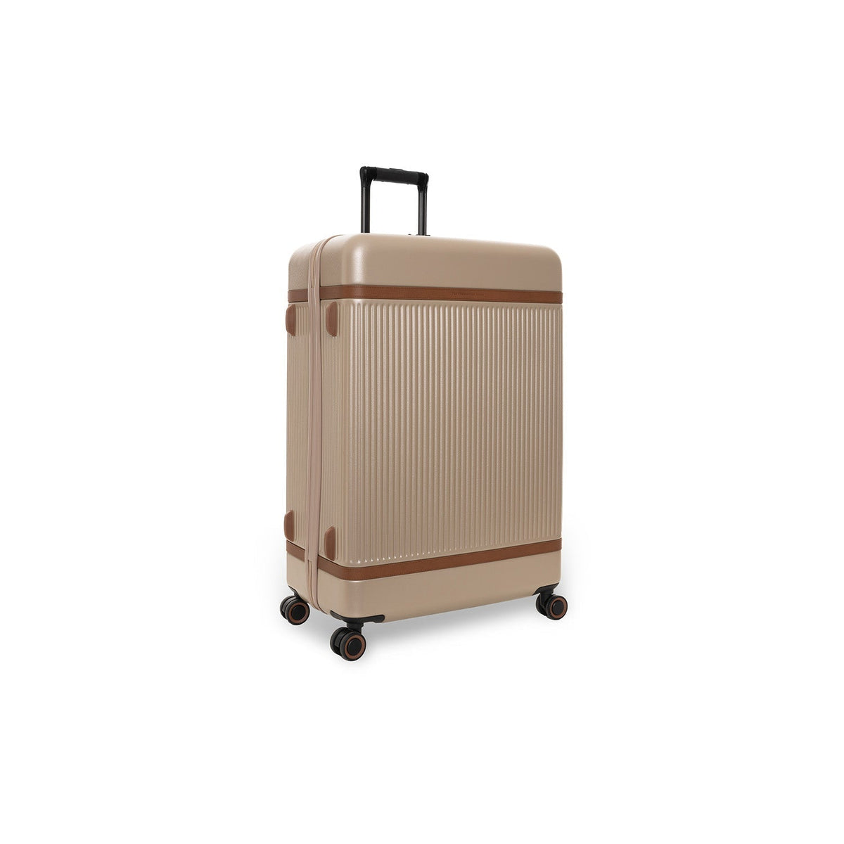 Tailored Rib Cuffs &amp; Hem Craftsmanship Construction Detail on Hand Luggage Suitcase Front Pocket Zuna