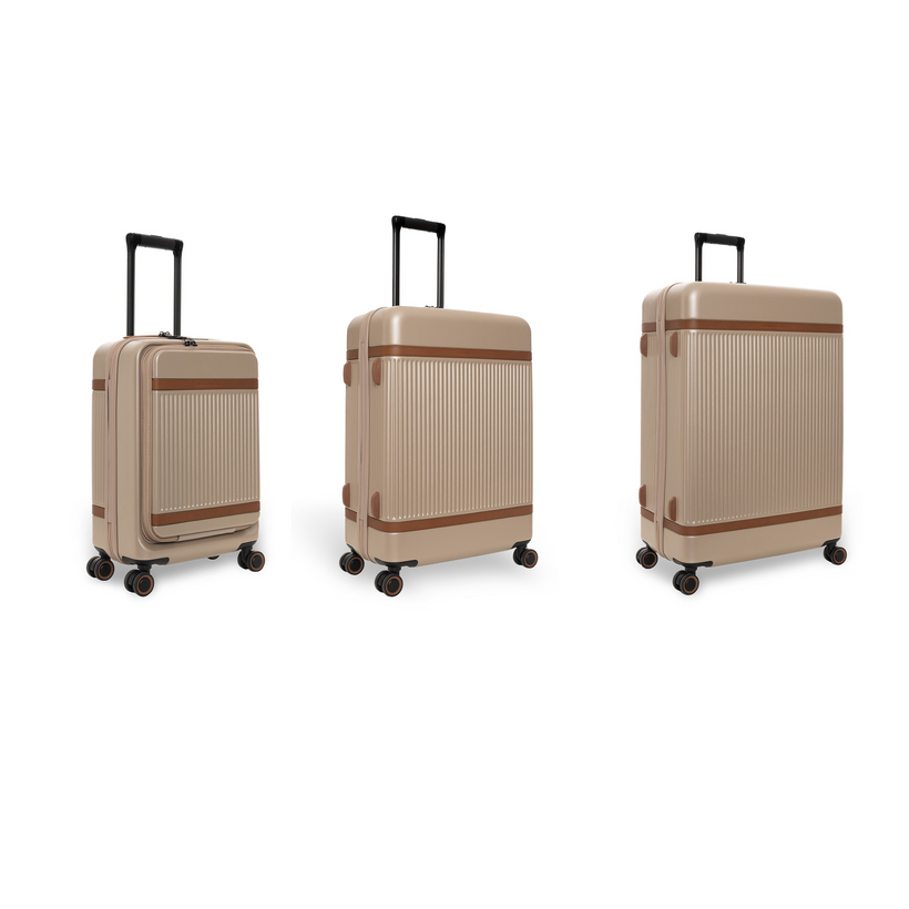 Suitcase Set Front Pocket Zuna
