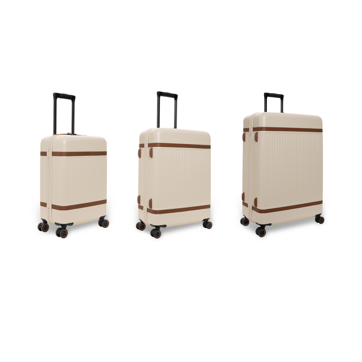 Sandy Beach Suitcase Set Zuna, front view