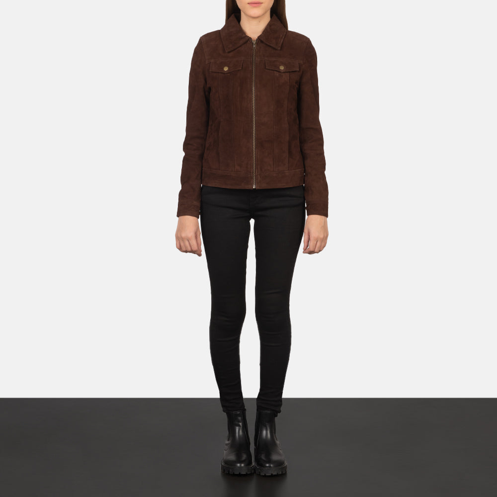 
Suzy Trucker Brown Jacket – alternate product view 4