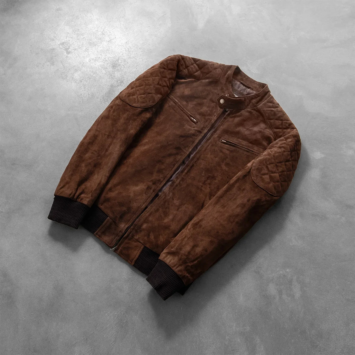 Sven Leather Bomber Jacket – alternate product view 7