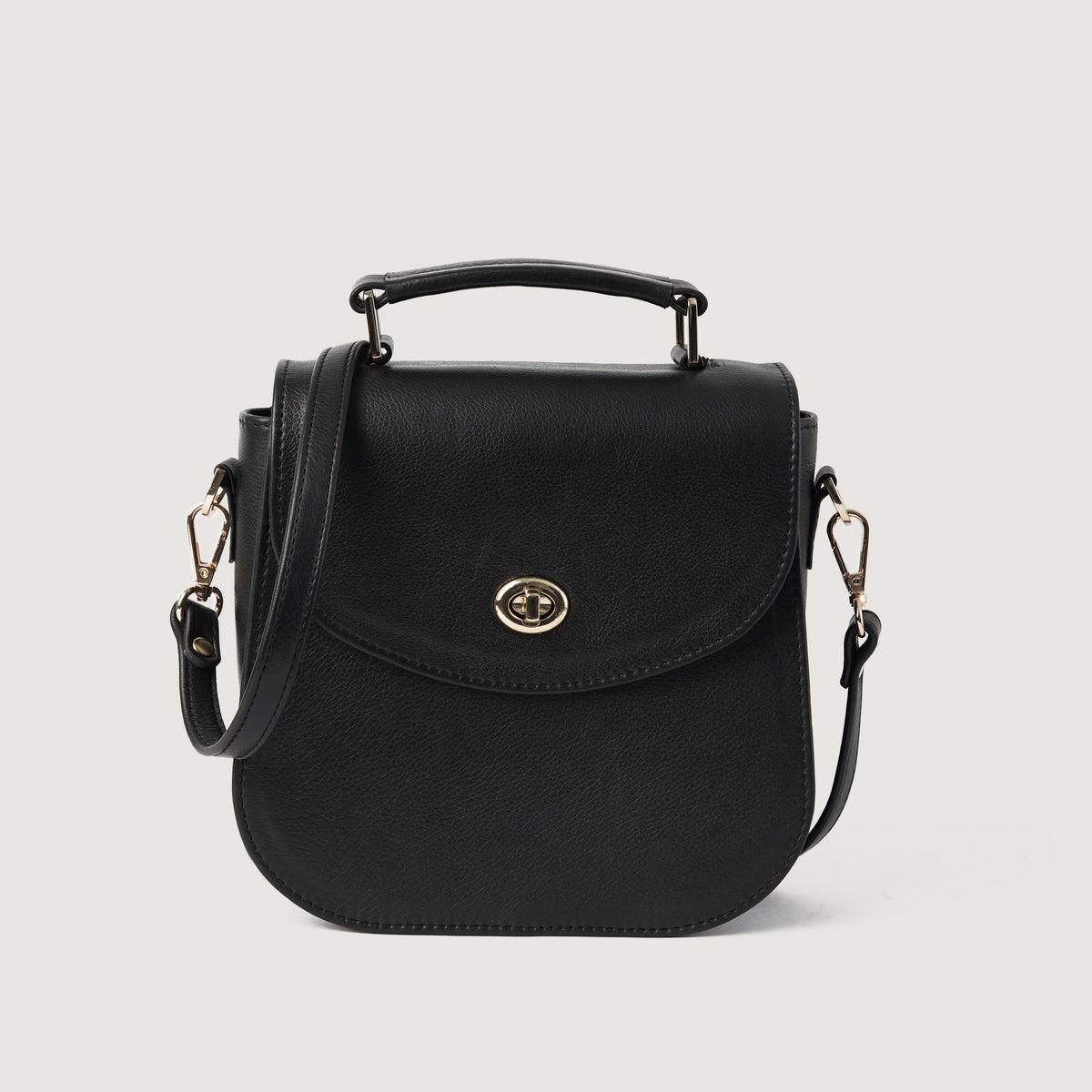 
The Sandra Leather Saddle Bag – alternate product view 1