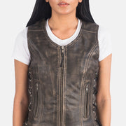 Interior View Showing Quilted Polyester Lining &amp; Dual Inside Utility Storage Pockets