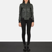 Westa A-2 Leather Bomber Jacket – alternate product view 3