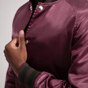 Interior View Showing Quilted Polyester Lining &amp; Dual Inside Utility Storage Pockets
